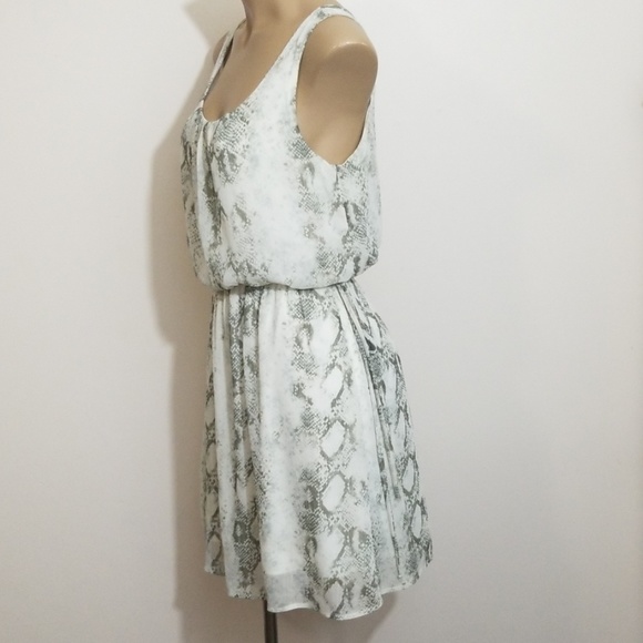 BAR III SNEACK PRINT MIDI WOMEN'S DRESS SIZE M, - Picture 3 of 7